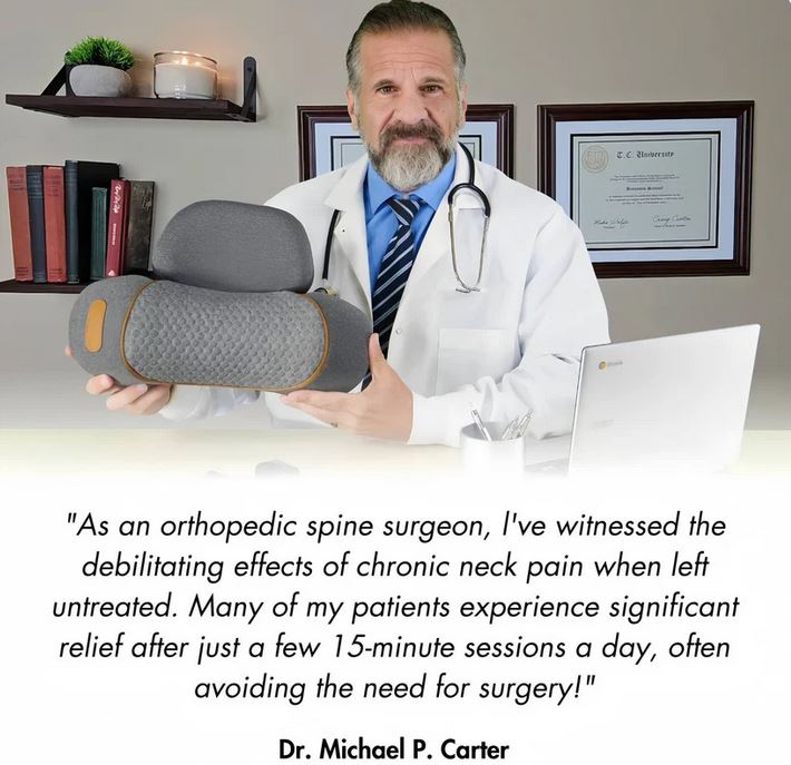 AllayPro 3 in 1 Neck Massage Pillow
