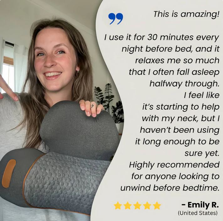 AllayPro 3 in 1 Neck Massage Pillow