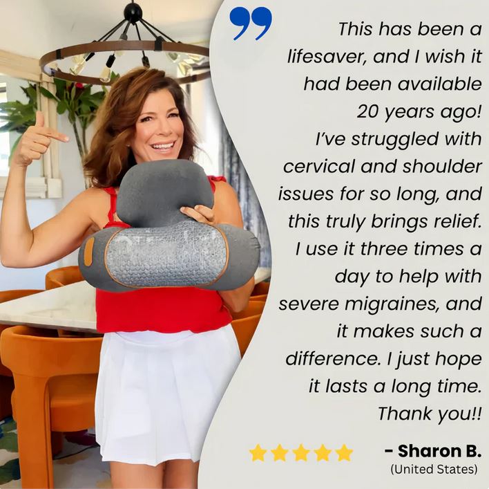 AllayPro 3 in 1 Neck Massage Pillow