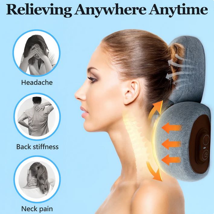 AllayPro 3 in 1 Neck Massage Pillow